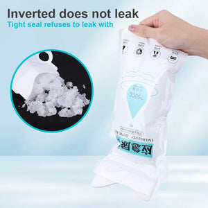 Sacs urinaires jetables de 750 ml, sacs d'urgence pour uriner en extérieur, sacs anti-fuites pour voiture, auto-scellants pour les embouteillonnages Planète Rando