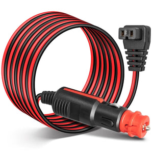 Cordon d'alimentation pour réfrigérateur et congélateur de voiture DC, 11,5 pieds, pour réfrigérateur et congélateurs 12V, pour Alpicool COSTWAY ARB ICECO Setpower Aspenora JoyTutus Planète Rando