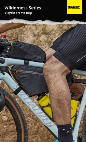 Sacoche triangulaire pour cadre de vélo, VTT, VTC, Gravel 2,9L "Rhinowalk - BHD0018" Rhinowalk