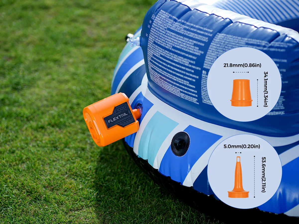 FLEXTAIL EVO PUMP 3 - 1000L/min pompe à Air électrique à haut débit d'air pompe de Camping à remplissage rapide pour lit d'air matelas piscine flotteurs bateaux Planète Rando