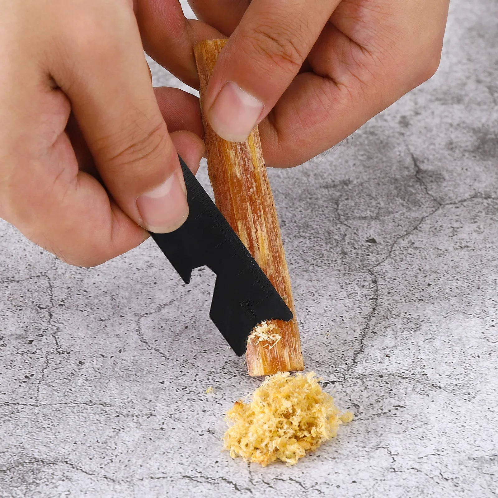 Kit d'allumage pour la survie et le bushcraft "47 Outdoor - Wood Kindling"