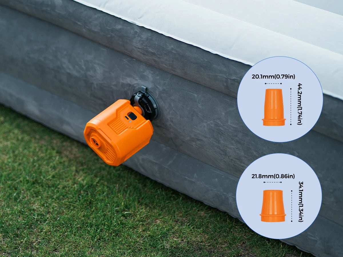 FLEXTAIL EVO PUMP 3 - 1000L/min pompe à Air électrique à haut débit d'air pompe de Camping à remplissage rapide pour lit d'air matelas piscine flotteurs bateaux Planète Rando