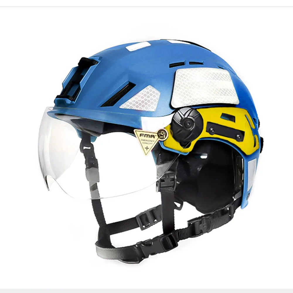 Casque de sauvetage d'urgence FMA EX SAR, casque de sécurité léger pour la conduite en extérieur, visière tactique, TB1452 FMA