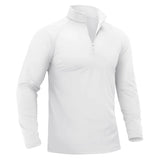 T-shirt thermique / sweat-shirt polaire à fermeture éclair 1/4 et manches longues pour homme "TACVASEN - TS321"