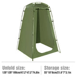 Tente de douche portable pour le camping et van-life "Westtune - Shower tent"