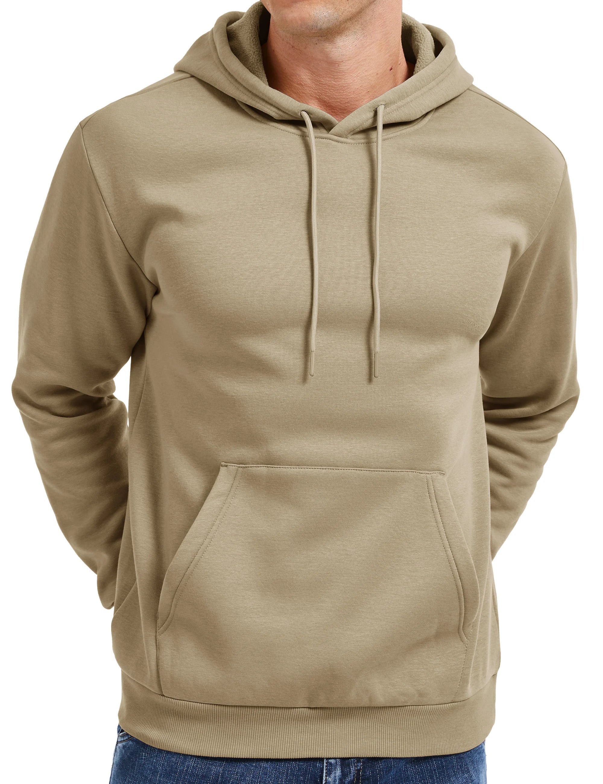 Sweat à capuche / Sweatshirt doublé polaire pour homme "TACVASEN - CTC14"