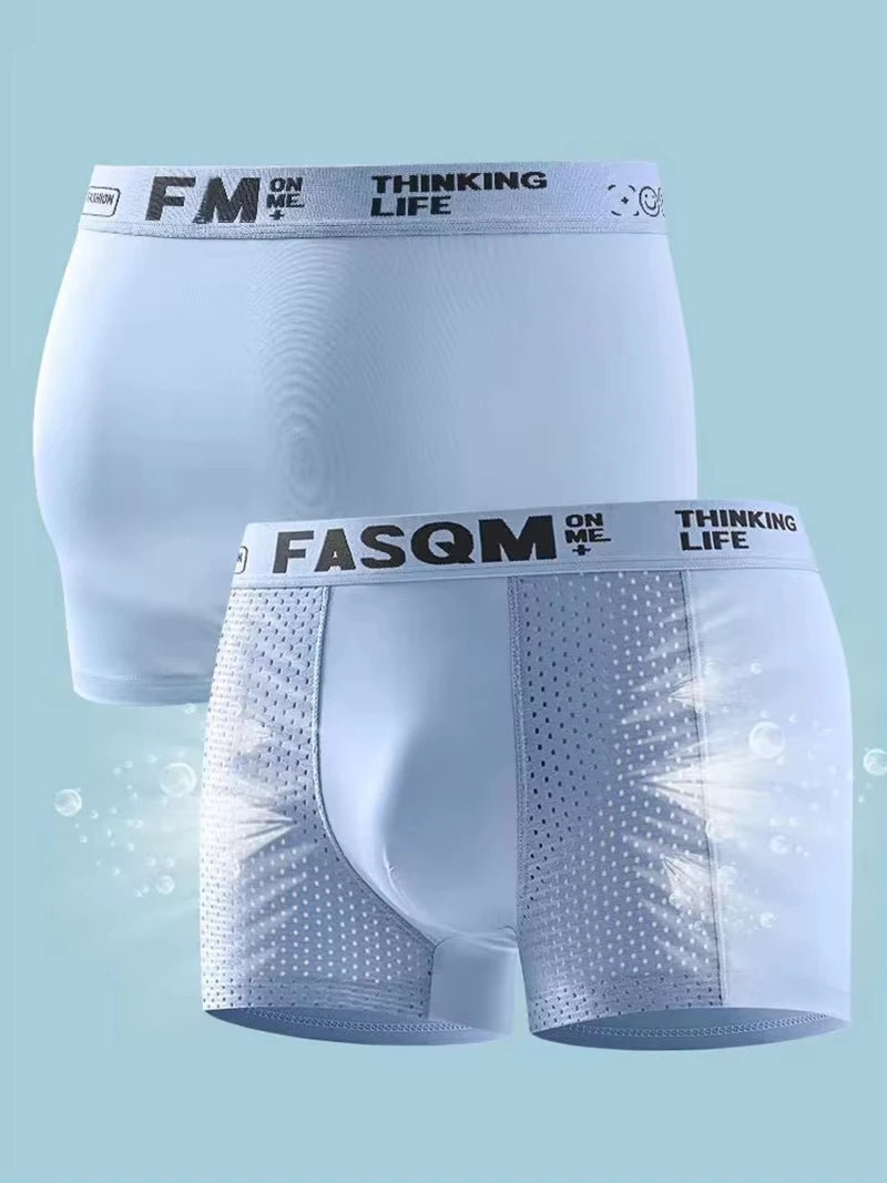 Sous-vêtement respirant ajusté en fibre de bambou "FasQm - 9921" FasQm