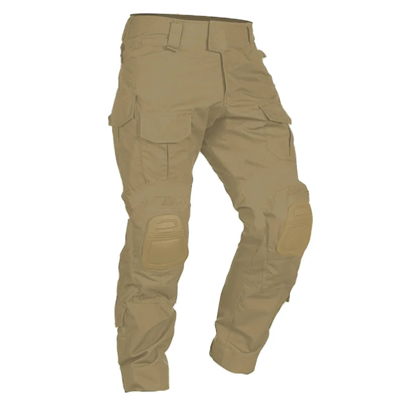 Pantalon de Combat pour hommes avec genouillères, pantalon de Sport Cargo tactique, Camouflage Multicam, Trekking, vêtements de chasse Emersongear