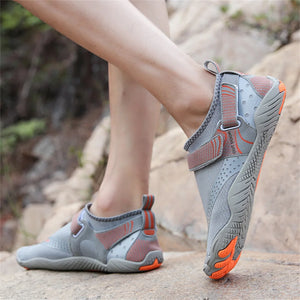 Chaussures d'eau antidérapantes à cinq doigts pour hommes et femmes, baskets légères à séchage rapide, pour pataugeoire en plein air, natation, pieds nus Planète Rando