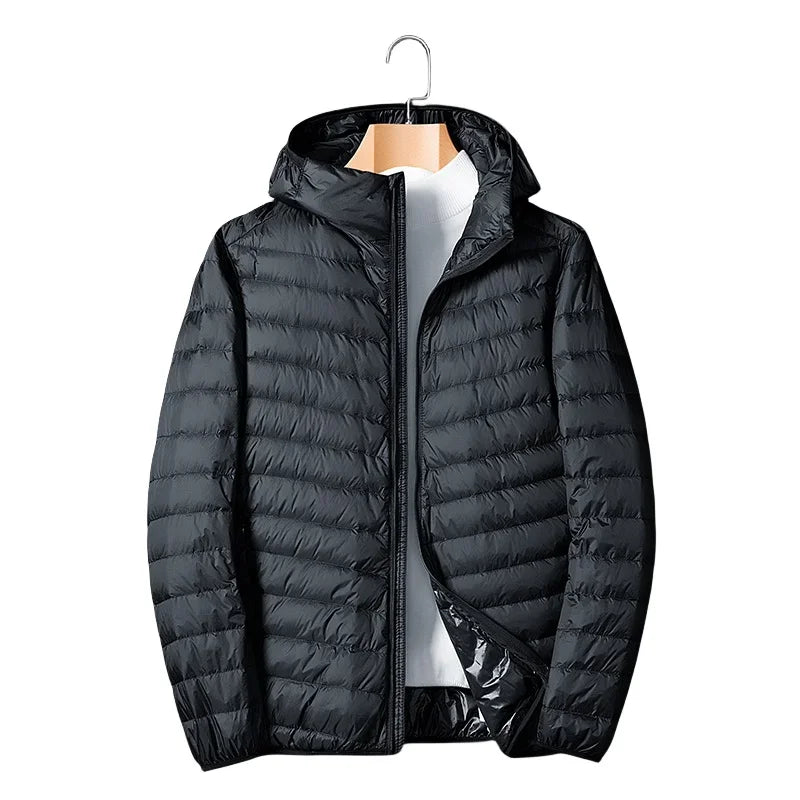 Doudoune ultra-légere avec capuche 90% duvet de canard "Wygidne - UL A400"