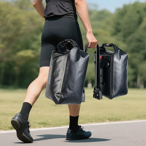 Porte bagage sur fixation arrière en alliage d'aluminium pour VTT / Gravel "Newboler - HOL005 series" Planète Rando