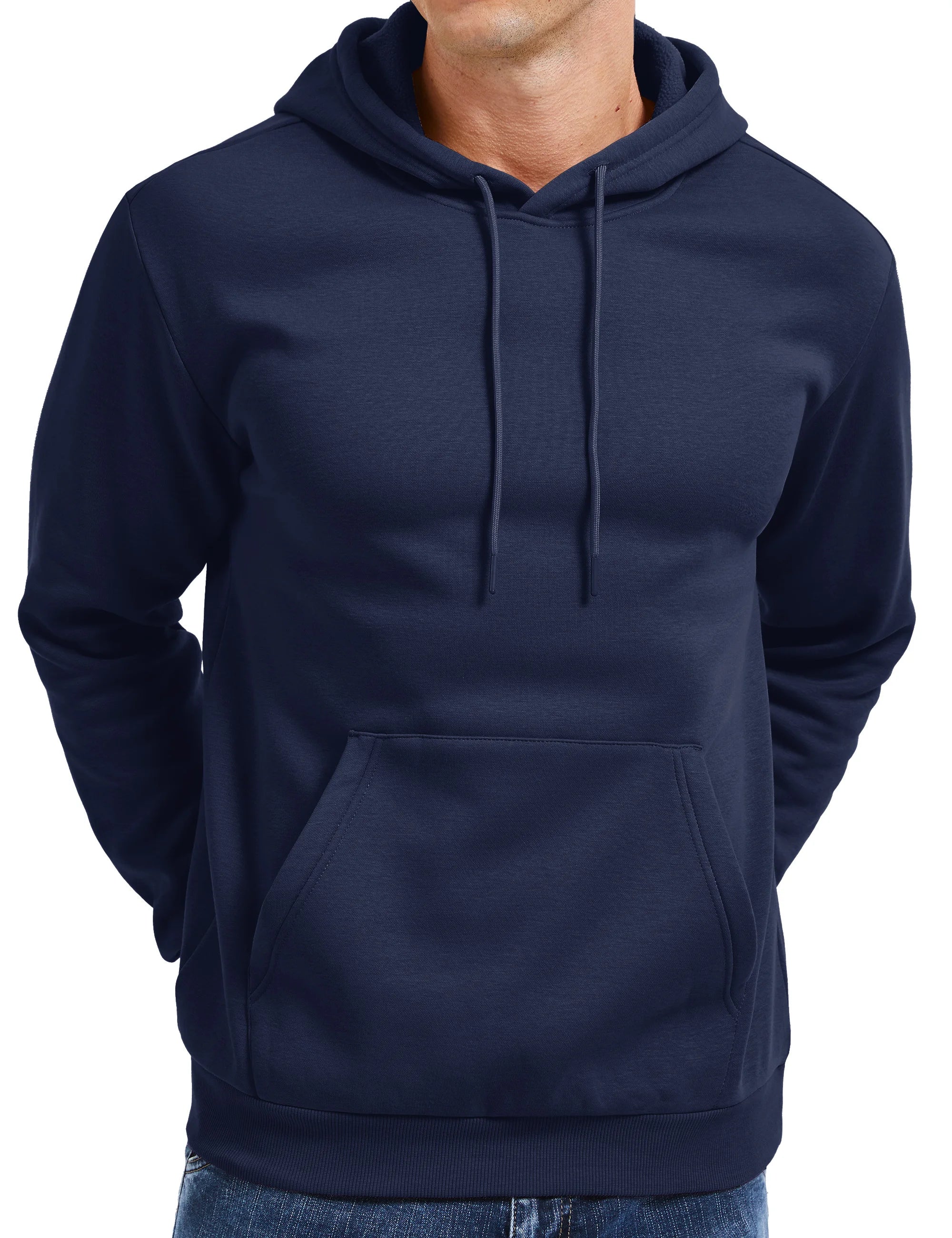 Sweat à capuche / Sweatshirt doublé polaire pour homme "TACVASEN - CTC14"
