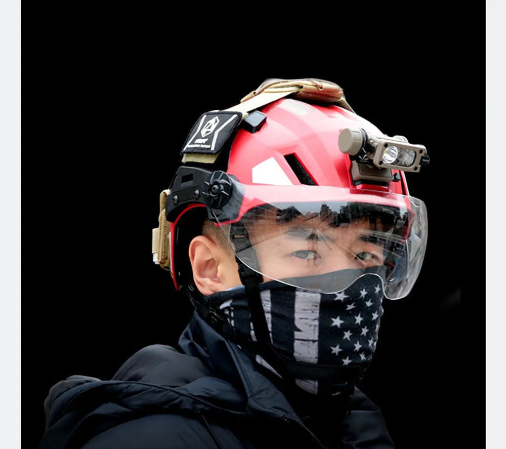 Casque de sauvetage d'urgence FMA EX SAR, casque de sécurité léger pour la conduite en extérieur, visière tactique, TB1452 FMA