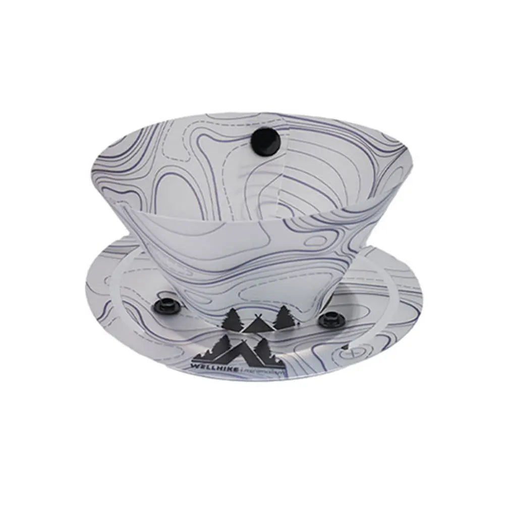 Vaisselle pliante légère pour le camping et le bivouac "Isemount - Folding Elements"