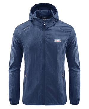 Veste de protection solaire à séchage rapide pour homme, coupe-vent ultra léger, coupe-vent à capuche, extérieur, randonnée, pêche, cyclisme, sport, été OSW