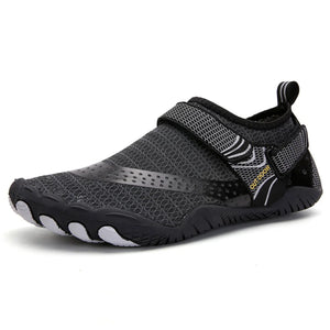 Chaussures d'eau antidérapantes à cinq doigts pour hommes et femmes, baskets légères à séchage rapide, pour pataugeoire en plein air, natation, pieds nus Planète Rando
