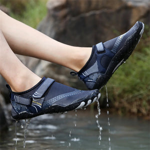 Chaussures d'eau antidérapantes à cinq doigts pour hommes et femmes, baskets légères à séchage rapide, pour pataugeoire en plein air, natation, pieds nus Planète Rando