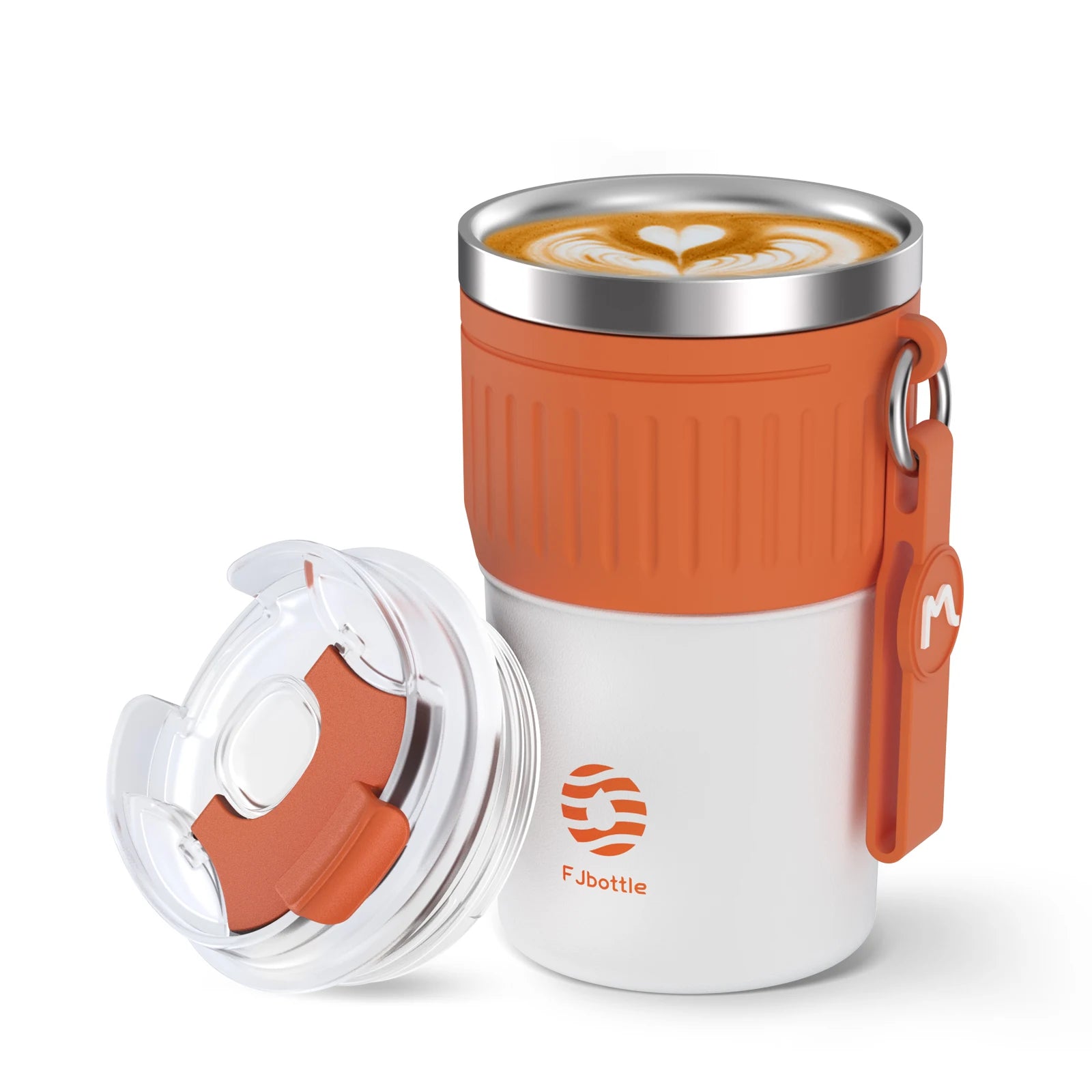 Tasse à café / mug isotherme en acier inoxydable sans BPA 400 ml "FEIJIAN - FJ-YZ400"