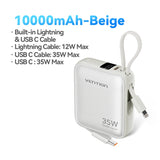 Batterie externe / powerbank 10 000 mAh à charge rapide PD35 W "Vention - Dash series"