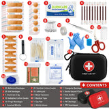 Trousse de premiers secours multifonctionnelle 103 pièces "Sanke Rescue - First Aid Kit 103"