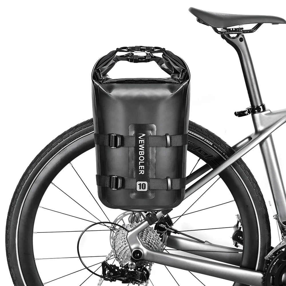 Porte bagage sur fixation arrière en alliage d'aluminium pour VTT / Gravel "Newboler - HOL005 series" Planète Rando