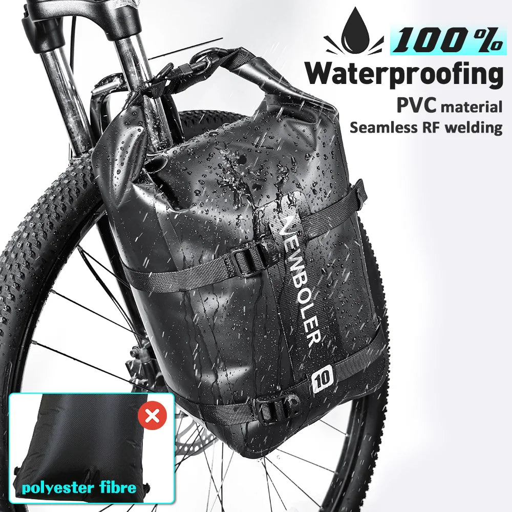 Porte bagage sur fixation arrière en alliage d'aluminium pour VTT / Gravel "Newboler - HOL005 series" Planète Rando