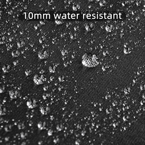 Deux DAREVIE Veste de cyclisme d'hiver en polaire thermique résistante à l'eau (DVJ229), l'une bleue et l'autre noire, sont présentées avec un gros plan de la double fermeture éclair et un logo réfléchissant "DAREVIE" dans le coin supérieur gauche. Pour températures de -5 à 10°C.