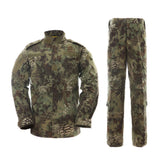 Combinaison de camouflage 17 couleurs, ensemble de vêtements de combat Airsoft, vêtements d'entraînement surdimensionnés, costumes de chasse et de pêche en plein air 3XL A2F48 Planète Rando