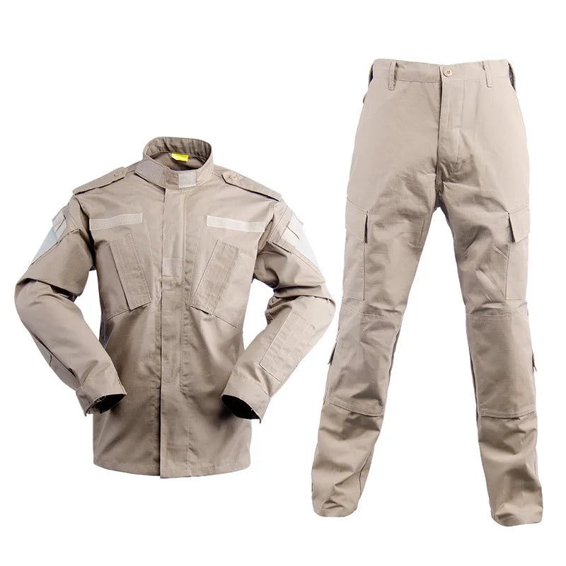 Combinaison de camouflage 17 couleurs, ensemble de vêtements de combat Airsoft, vêtements d'entraînement surdimensionnés, costumes de chasse et de pêche en plein air 3XL A2F48 Planète Rando