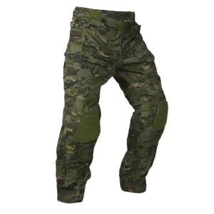 Pantalon de Combat pour hommes avec genouillères, pantalon de Sport Cargo tactique, Camouflage Multicam, Trekking, vêtements de chasse Emersongear