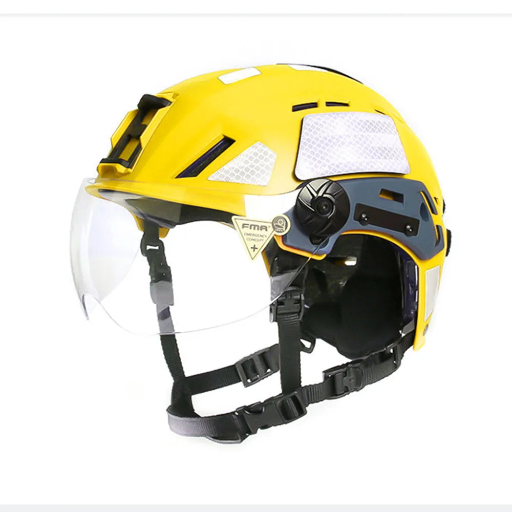 Casque de sauvetage d'urgence FMA EX SAR, casque de sécurité léger pour la conduite en extérieur, visière tactique, TB1452 FMA