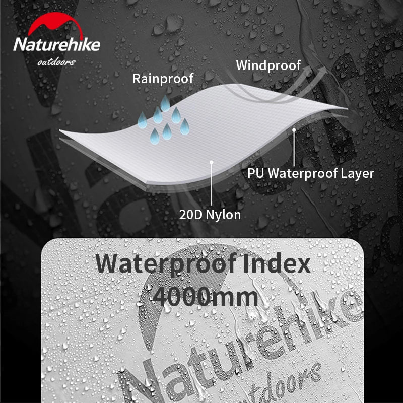 Tente de camping / bivouac en nylon siliconé 20D double-parois pour 2 personnes "Naturehike - Star River 2" Naturehike