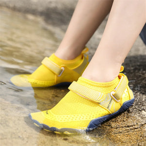 Chaussures d'eau antidérapantes à cinq doigts pour hommes et femmes, baskets légères à séchage rapide, pour pataugeoire en plein air, natation, pieds nus Planète Rando