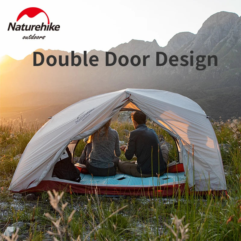 Tente de camping / bivouac en nylon siliconé 20D double-parois pour 2 personnes "Naturehike - Star River 2" Naturehike