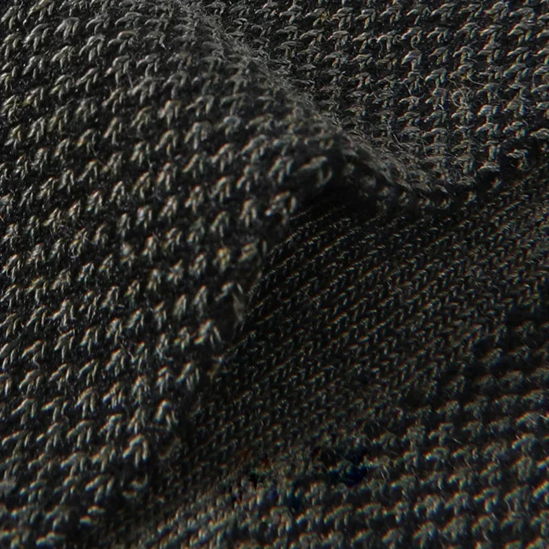 Lot de 5 paires de chaussettes homme en fibre de bambou antibactériennes "MiiOW - MQL2B28368", couleurs gris et noir, présentées sur fond blanc. Marque MiiOW.