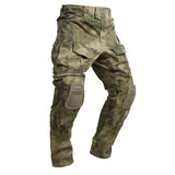 Pantalon de Combat pour hommes avec genouillères, pantalon de Sport Cargo tactique, Camouflage Multicam, Trekking, vêtements de chasse Emersongear