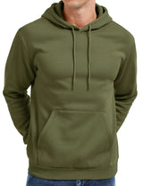 Sweat à capuche / Sweatshirt doublé polaire pour homme "TACVASEN - CTC14"