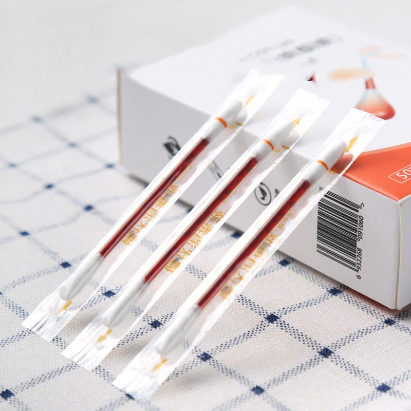 Lot de bâtonnets imprégnés alcool ou povidone iodée "Sanke Rescue - Swab pack"