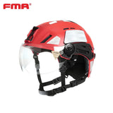 Casque de sauvetage d'urgence FMA EX SAR, casque de sécurité léger pour la conduite en extérieur, visière tactique, TB1452 FMA