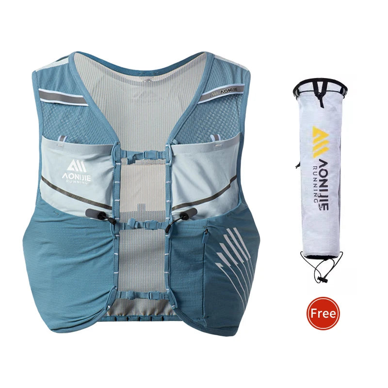 AONIJIE C9116-5L gilet d'hydratation léger pour téléphones de 6.8 pouces, sac à dos d'hydratation pour course sur sentier, randonnée, cyclisme Planète Rando