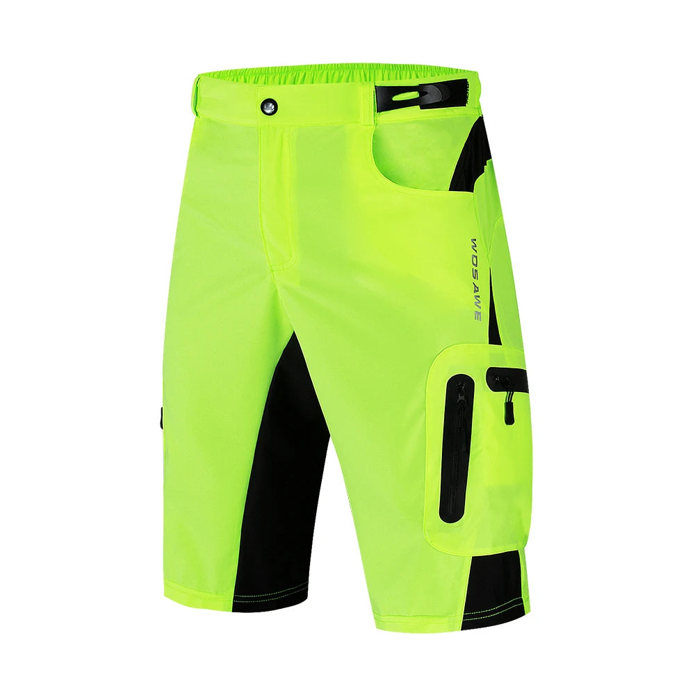 Short VTT, descente à séchage rapide pour homme "WOSAWE - BL132"