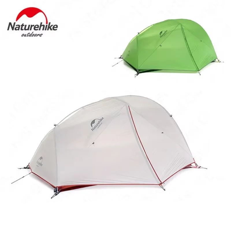 Tente de camping / bivouac en nylon siliconé 20D double-parois pour 2 personnes "Naturehike - Star River 2" Planète Rando