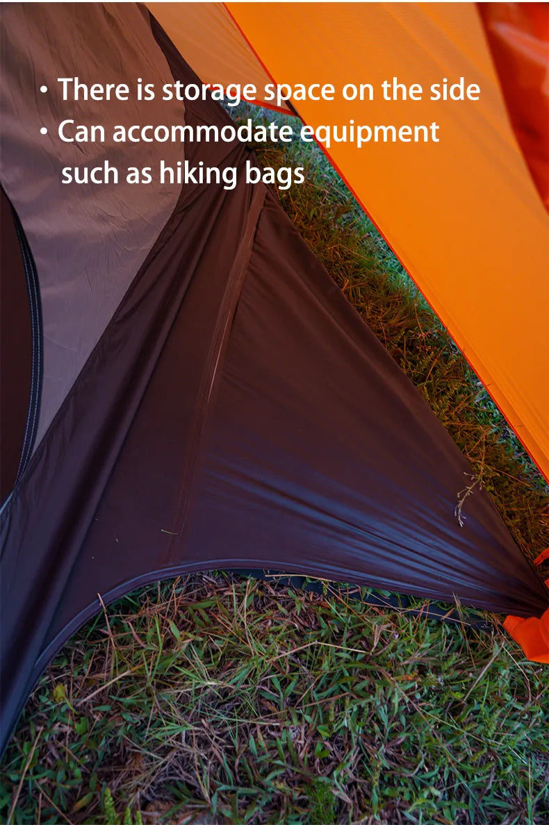 3F UL GEAR SHELL 2 personnes tente extérieure Camping tente randonnée ultraléger parasol coupe-vent cabine tente Planète Rando