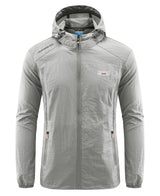 Veste de protection solaire à séchage rapide pour homme, coupe-vent ultra léger, coupe-vent à capuche, extérieur, randonnée, pêche, cyclisme, sport, été OSW