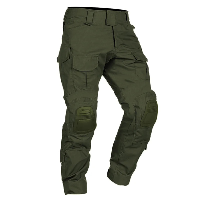 Pantalon de Combat pour hommes avec genouillères, pantalon de Sport Cargo tactique, Camouflage Multicam, Trekking, vêtements de chasse Emersongear
