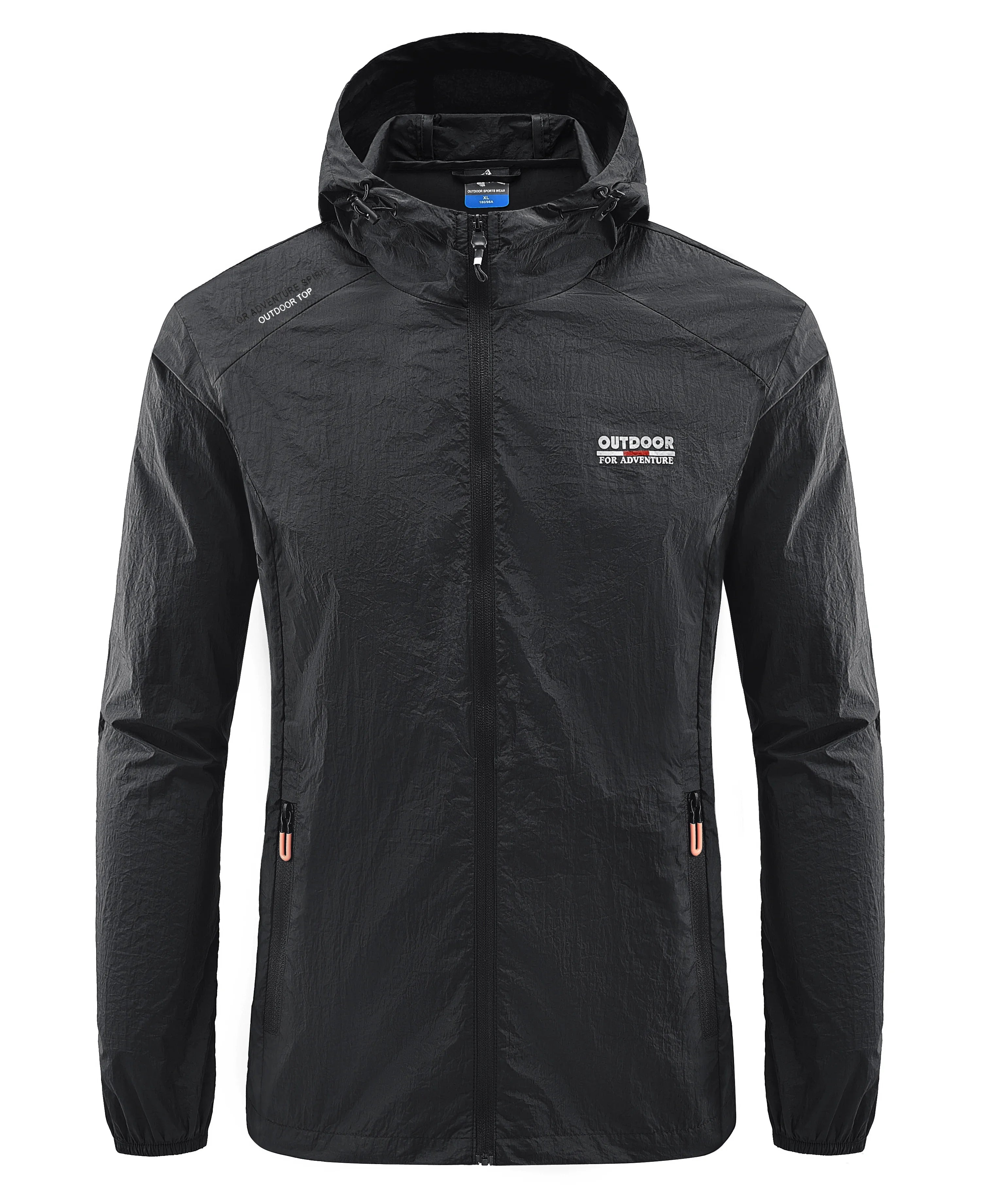 Veste de protection solaire à séchage rapide pour homme, coupe-vent ultra léger, coupe-vent à capuche, extérieur, randonnée, pêche, cyclisme, sport, été OSW