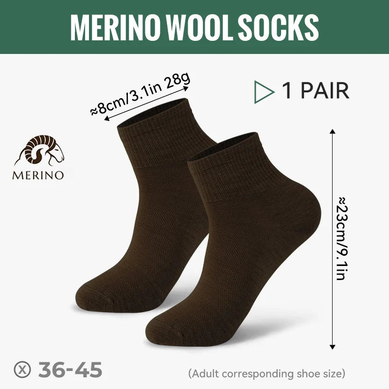 Chaussettes en laine mérinos confortables et anti-transpirantes unisexe "WRELS - Whool socks"