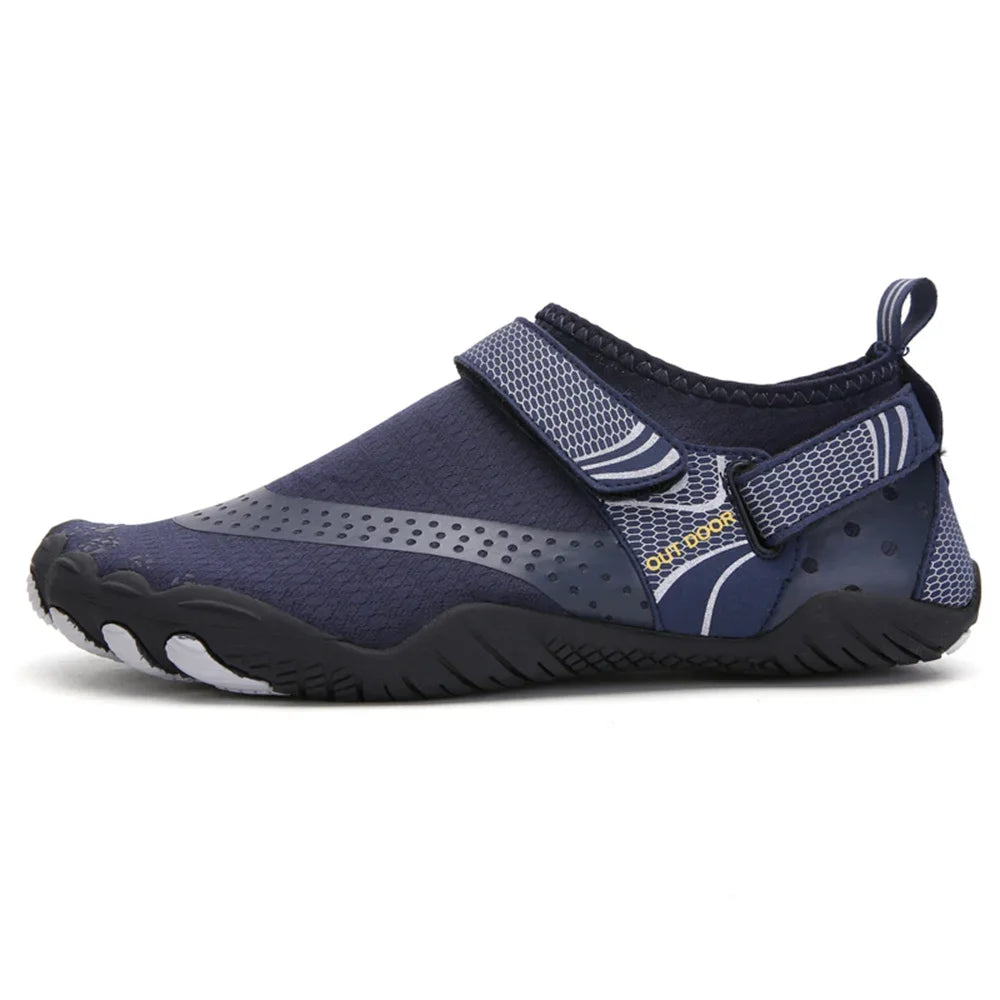 Chaussures d'eau antidérapantes à cinq doigts pour hommes et femmes, baskets légères à séchage rapide, pour pataugeoire en plein air, natation, pieds nus Planète Rando