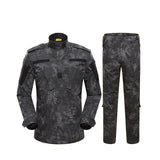 Combinaison de camouflage 17 couleurs, ensemble de vêtements de combat Airsoft, vêtements d'entraînement surdimensionnés, costumes de chasse et de pêche en plein air 3XL A2F48 Planète Rando
