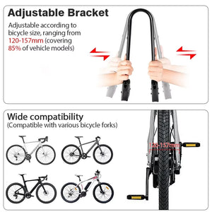 Porte bagage sur fixation arrière en alliage d'aluminium pour VTT / Gravel "Newboler - HOL005 series" Planète Rando